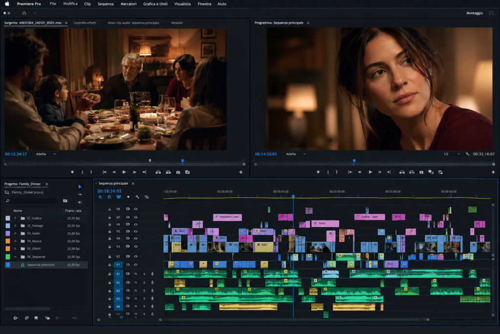 WORKSHOP VIDEOMAKING – MONTAGGIO, POST E CREAZIONE AI